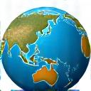 Ocean current map icon